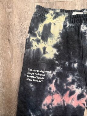 Call Her Daddy Single Father Era Tie Dye Jogger Sweatpants Size M